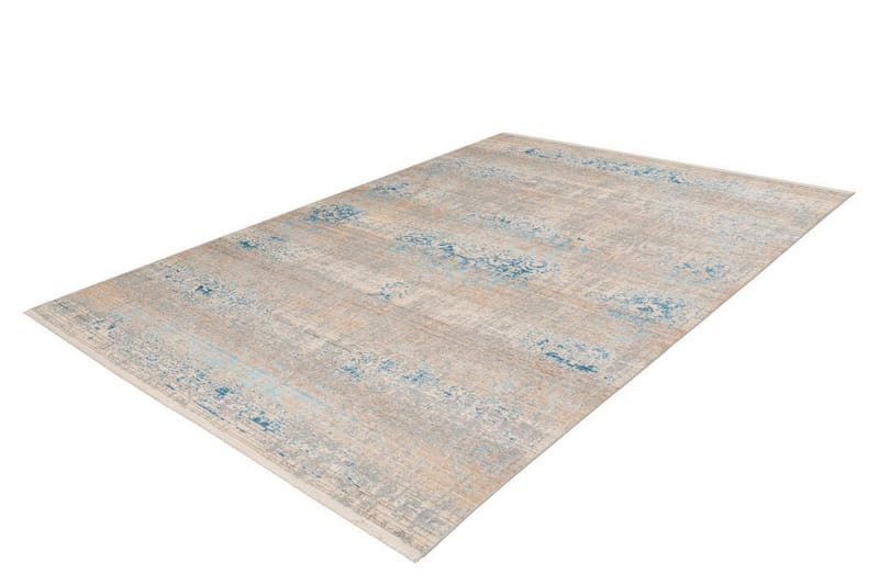 Gandeer Matte Nez Grå/Turkis 120x170 cm - Orientalske tepper - Persisk matte