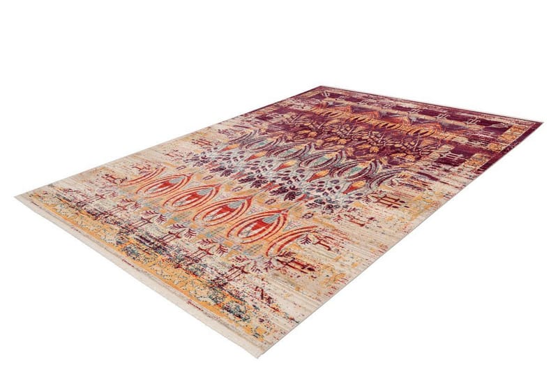 Gandeer Swe Matte Rød/Flerfarget 200x290 cm - D-Sign - Orientalske tepper - Persisk matte