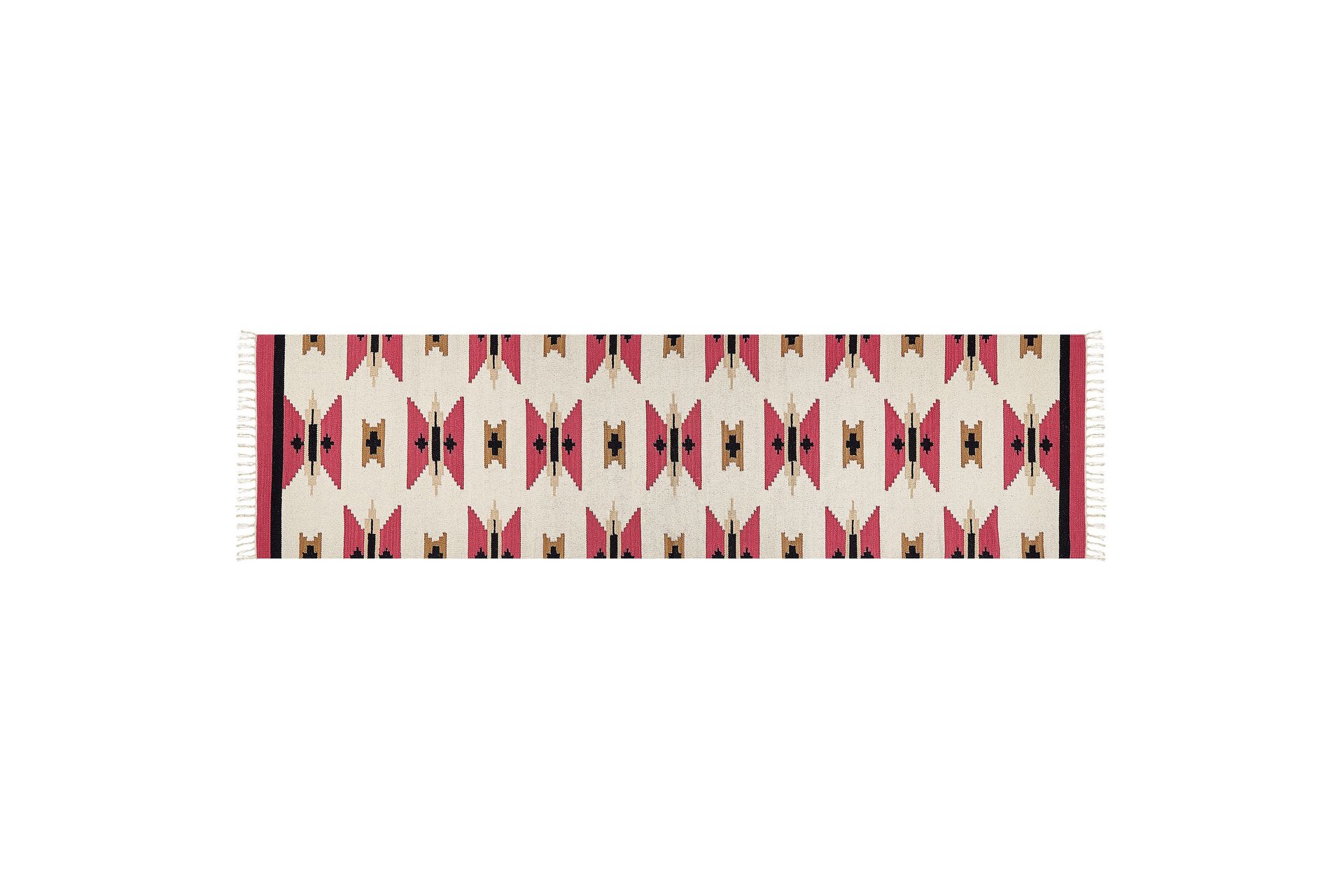 Garni Kelimteppe 80x300 cm - Rød - Tekstiler - Tepper & Matter - Orientalske tepper - Kelimtepper