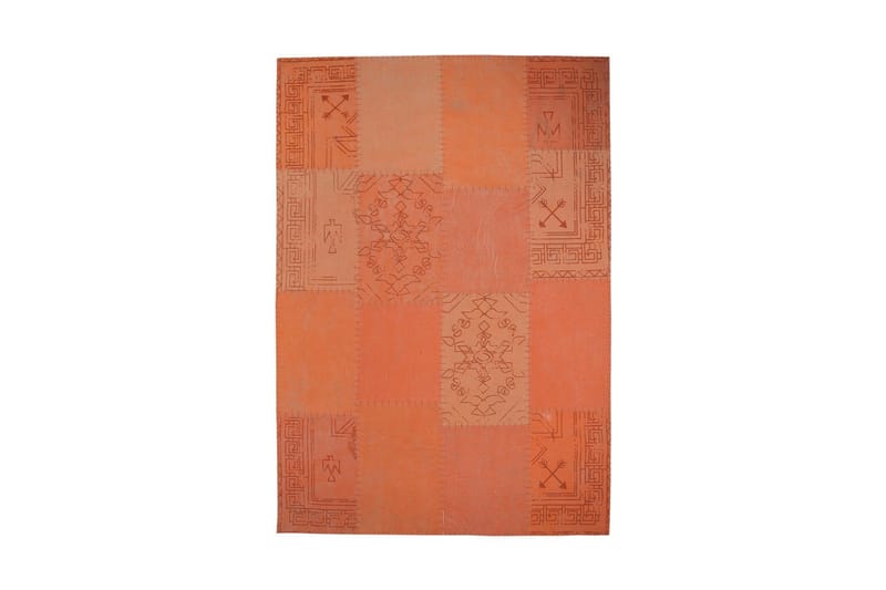 Gesslick Melfe Matte 120x170 cm oransje/Flerfarget - D-Sign - Lappetepper