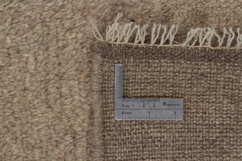 Håndknyttet Gabbeh Shiraz Ull Beige 157x190cm - Håndvevde tepper - Orientalske tepper - Persisk matte