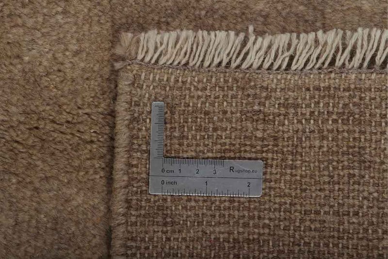 Håndknyttet Gabbeh Shiraz Ull Beige 175x230cm - Håndvevde tepper - Orientalske tepper - Persisk matte