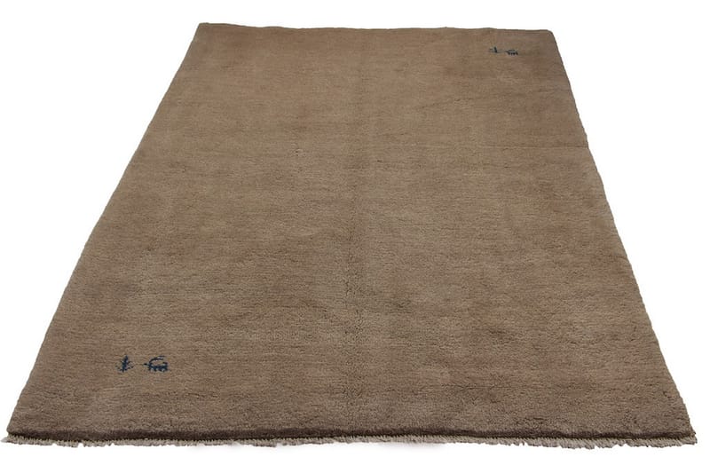 Håndknyttet Gabbeh Shiraz Ull Beige 175x240cm - Håndvevde tepper - Orientalske tepper - Persisk matte