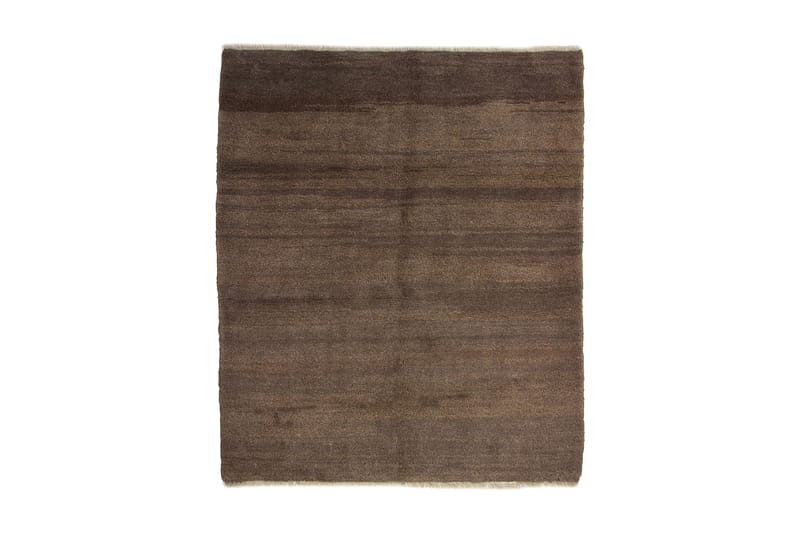 Håndknyttet Gabbeh Shiraz Ull Brun 155x183 cm - Orientalske tepper - Håndvevde tepper - Persisk matte