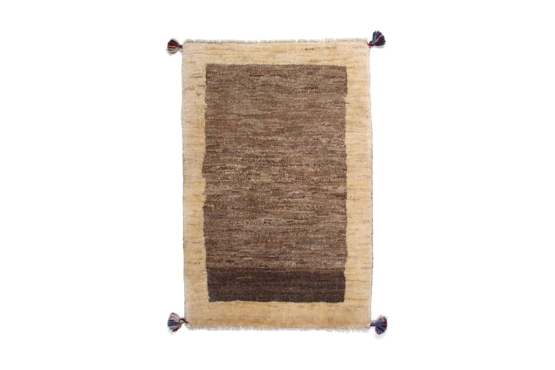 Håndknyttet Gabbeh Shiraz Ull Grå/Beige 69x108 cm - Tekstiler - Tepper & Matter - Orientalske tepper