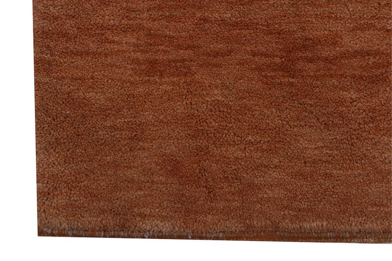 Håndknyttet Gabbeh Shiraz Ull Oransje 87x117cm - Håndvevde tepper - Orientalske tepper - Persisk matte