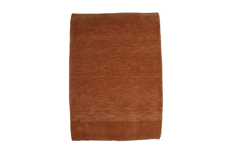 Håndknyttet Gabbeh Shiraz Ull Oransje 87x126cm - Orientalske tepper - Håndvevde tepper - Persisk matte