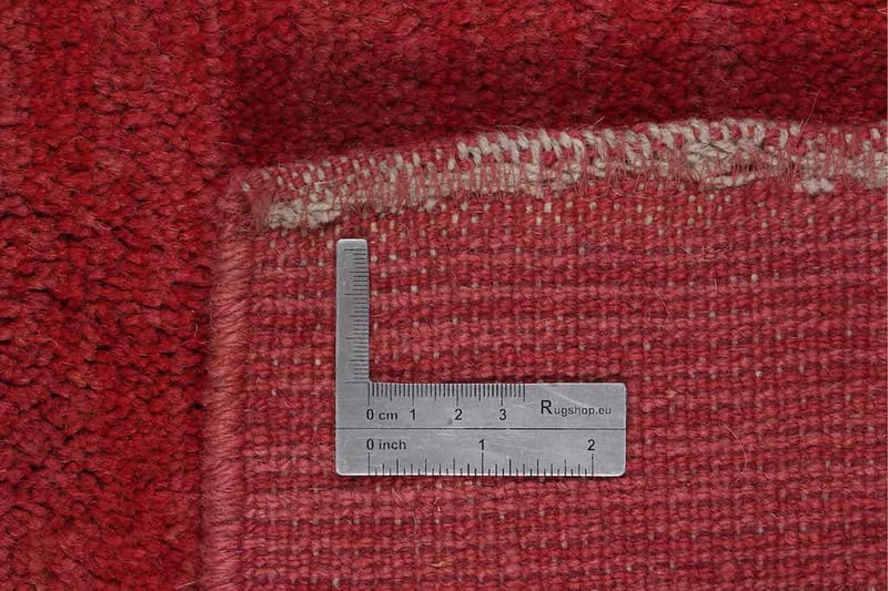 Håndknyttet Gabbeh Shiraz Ull Rød 101x137 cm - Håndvevde tepper - Orientalske tepper - Persisk matte