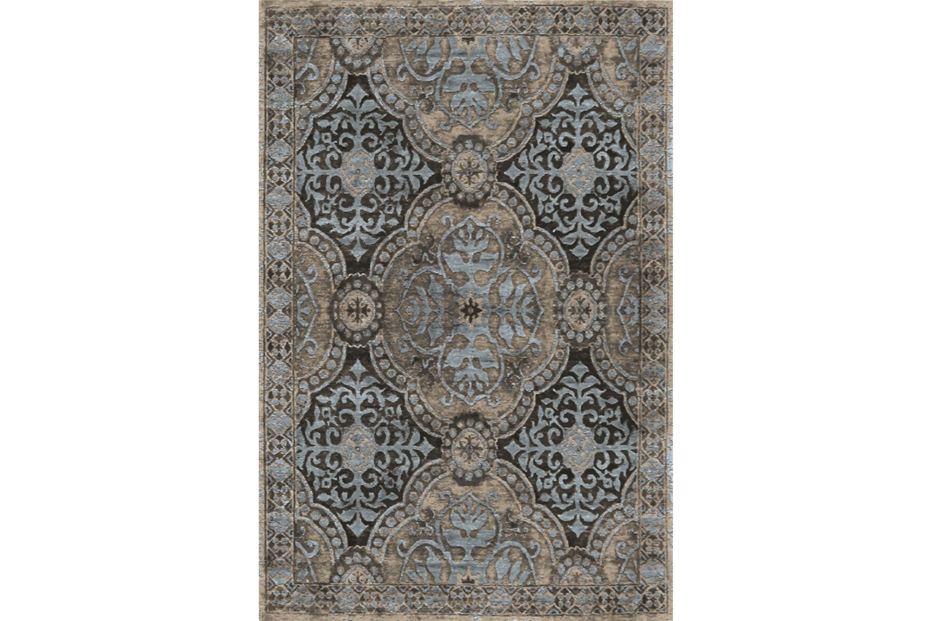 Homefesto Teppe 140x220 cm - Flerfarget/Fløyel - Tekstiler - Tepper & Matter - Orientalske tepper