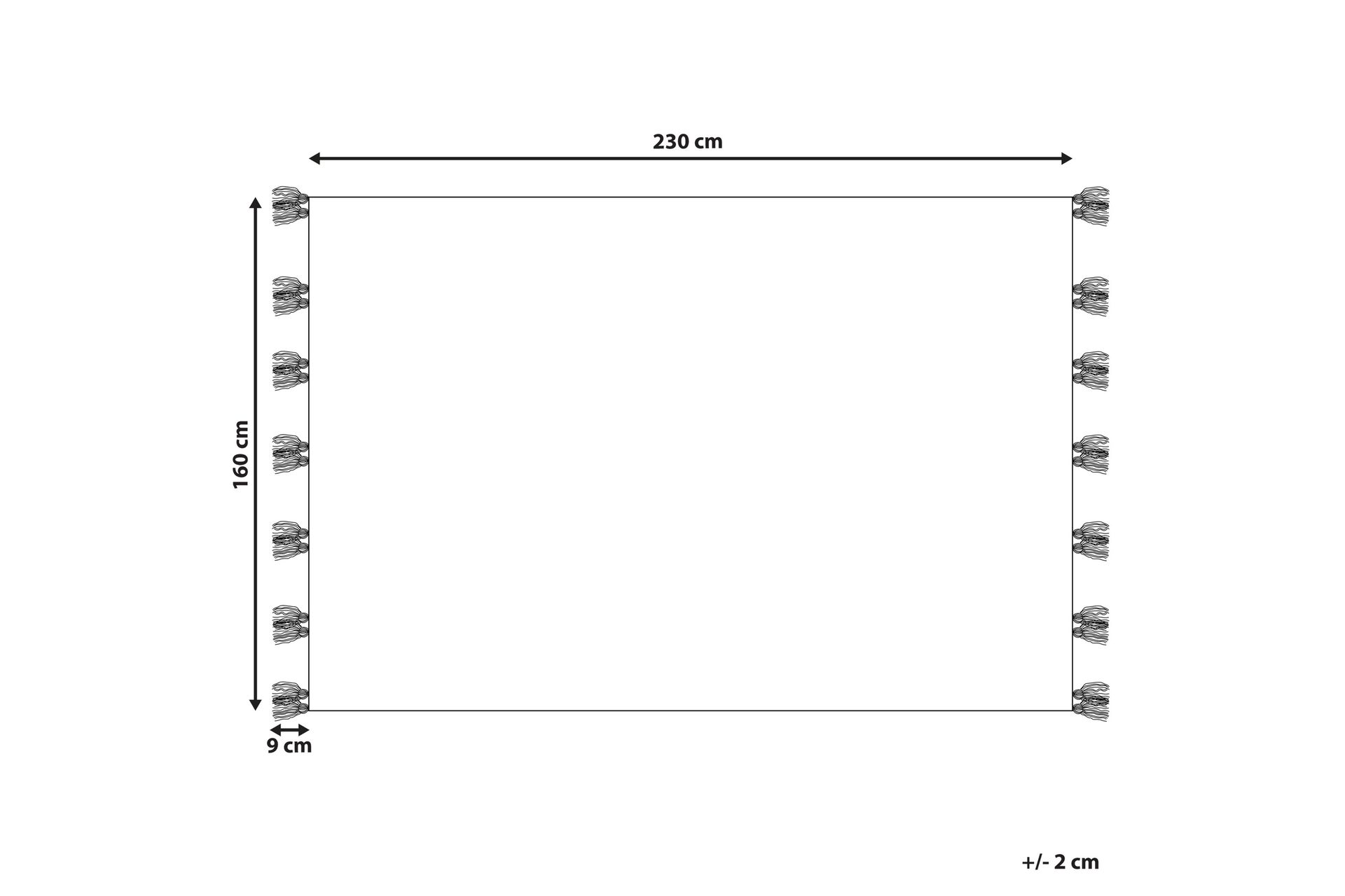 Kaghtsrashen Kelimteppe 160x230 cm - Beige - Tekstiler - Tepper & Matter - Orientalske tepper - Kelimtepper