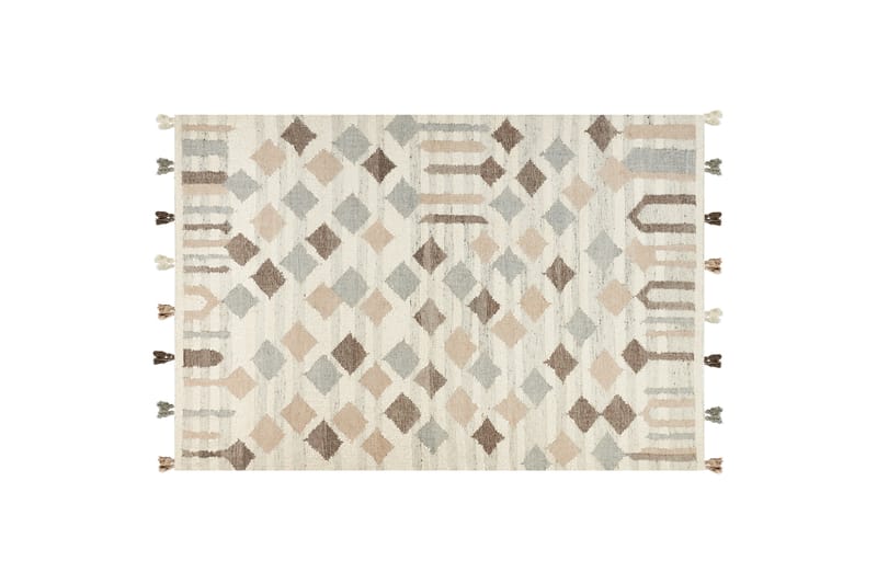 Kaghtsrashen Kelimteppe 200x300 cm - Beige - Kelimtepper