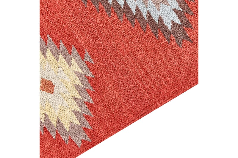 Lorut Kelimteppe 80x150 cm - Rød - Tekstiler - Tepper & Matter - Orientalske tepper - Kelimtepper