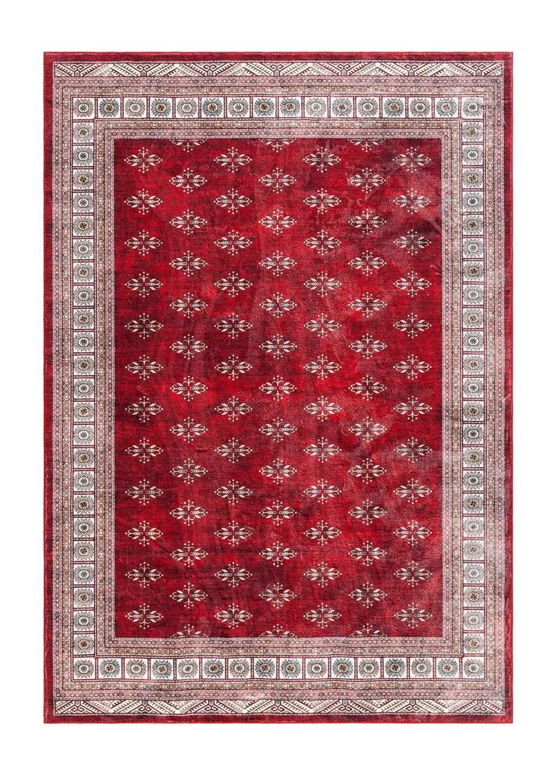 Maskinvevd teppe KM Home Tarfaya 200x290 cm Rød, Rød