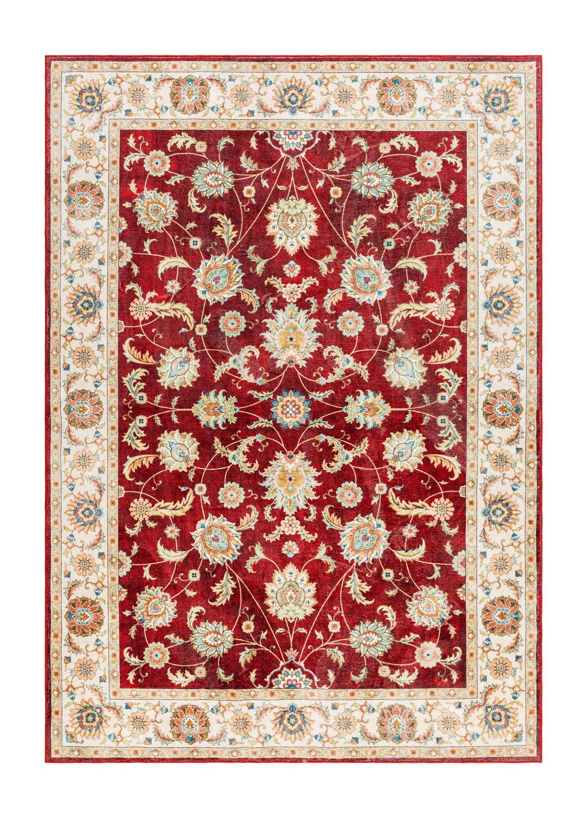 Maskinvevd teppe KM Home Tarfaya 240x340 cm Rød - Rød