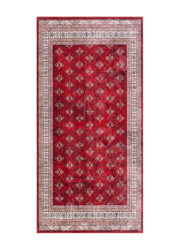 Maskinvevd teppe KM Home Tarfaya 80x150 cm Rød - Rød - Tekstiler - Tepper & Matter - Orientalske tepper