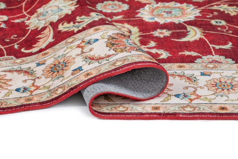 Maskinvevd teppe KM Home Tarfaya 80x150 cm Rød - Rød - Tekstiler - Tepper & Matter - Orientalske tepper