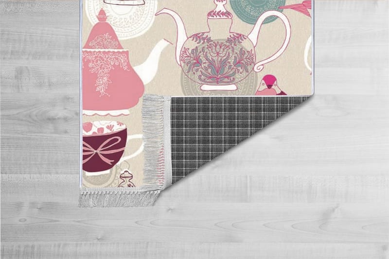 Matte (100 x 150) Homefesto - Bomull, Flerfarget