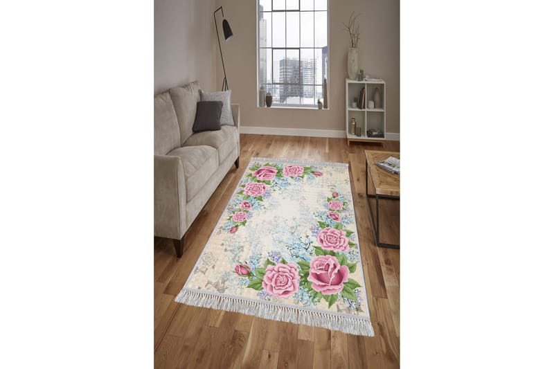 Matte (100 x 200) Homefesto - Bomull - Flerfarget/Fløyel - Tekstiler - Tepper & Matter - Orientalske tepper
