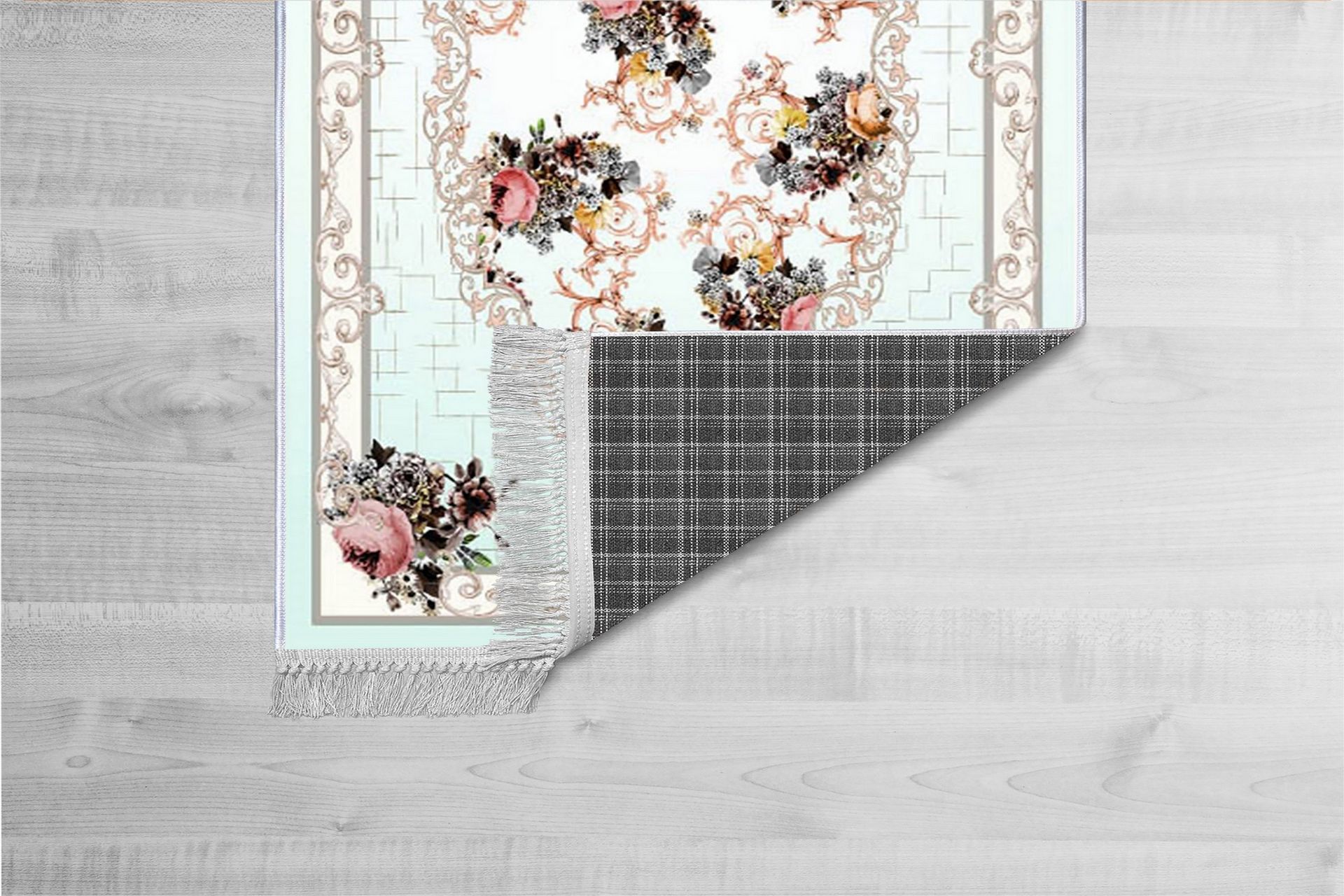 Matte (100 x 200) Homefesto - Bomull - Flerfarget/Fløyel - Tekstiler - Tepper & Matter - Orientalske tepper