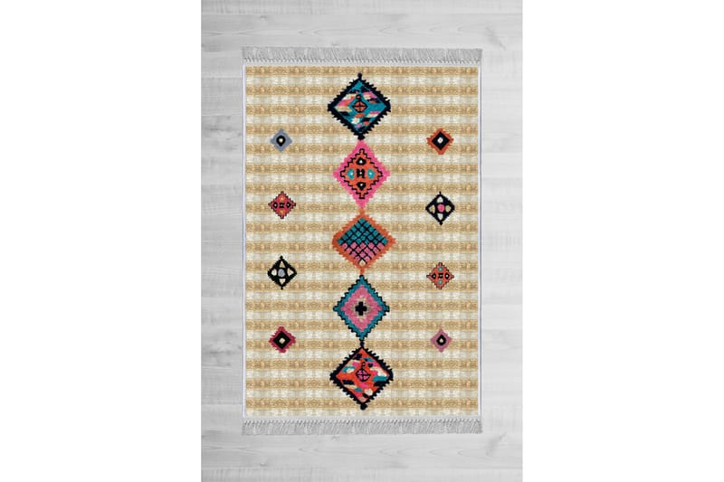 Matte (100 x 200) Homefesto - Bomull - Flerfarget/Fløyel - Tekstiler - Tepper & Matter - Orientalske tepper