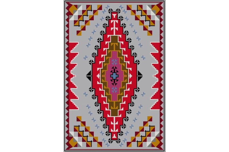 Matte (100 x 200) Homefesto - Bomull - Flerfarget/Fløyel - Tekstiler - Tepper & Matter - Orientalske tepper