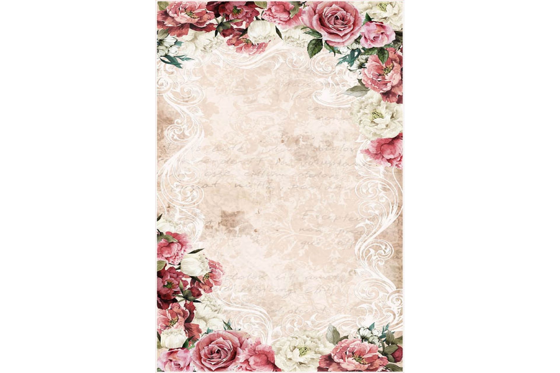 Matte (100 x 200) Homefesto - Bomull - Flerfarget/Fløyel - Tekstiler - Tepper & Matter - Orientalske tepper
