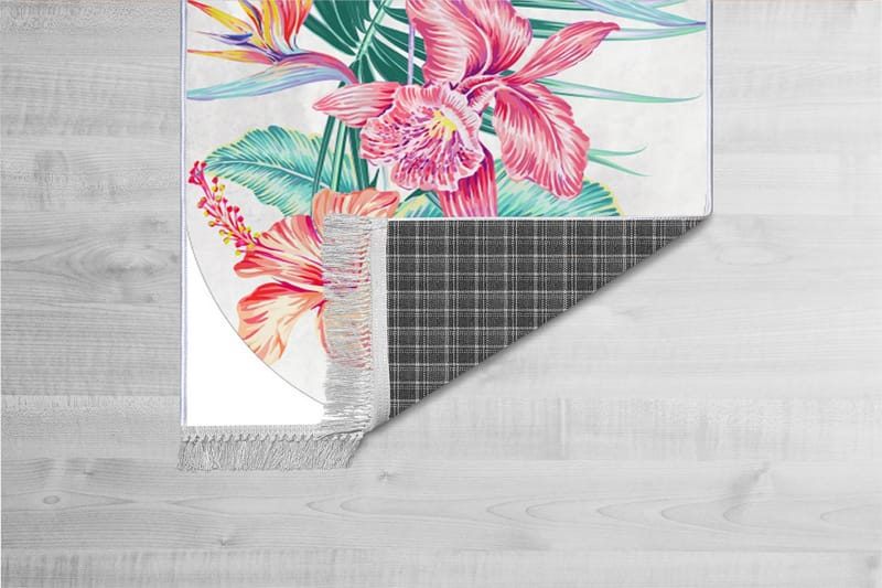 Matte (100 x 200) Homefesto - Bomull - Flerfarget/Fløyel - Tekstiler - Tepper & Matter - Orientalske tepper