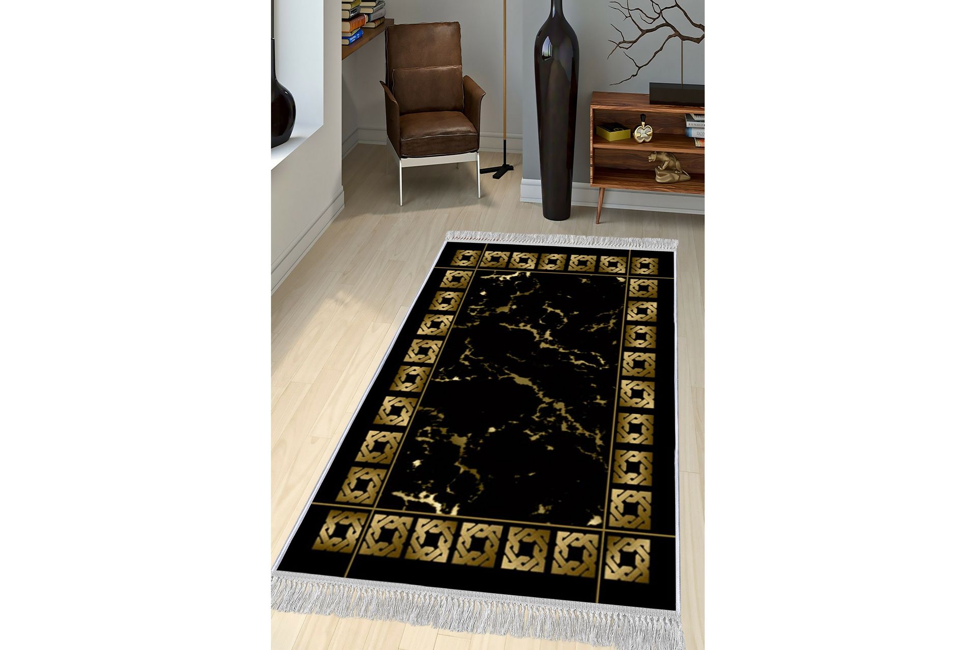 Matte (100 x 200) Homefesto - Bomull - Flerfarget/Fløyel - Tekstiler - Tepper & Matter - Orientalske tepper