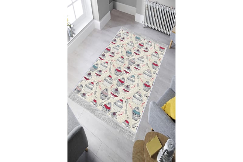 Matte (100 x 200) Homefesto - Bomull - Flerfarget/Fløyel - Tekstiler - Tepper & Matter - Orientalske tepper