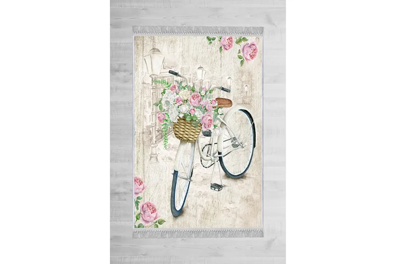 Matte (100 x 200) Homefesto - Bomull, Flerfarget/Fløyel