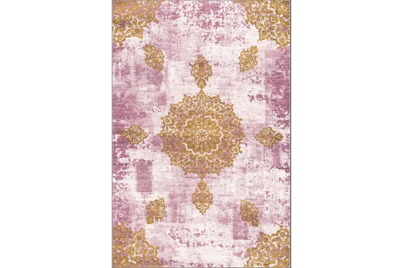 Matte (100 x 200) Homefesto - Bomull, Flerfarget/Fløyel