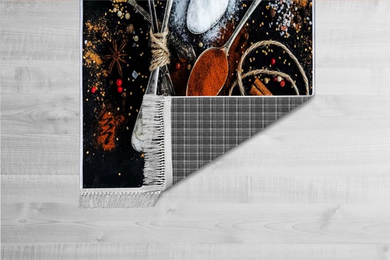 Matte (100 x 200) Homefesto - Bomull, Flerfarget/Fløyel