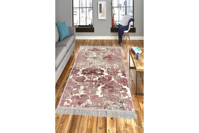 Matte (100 x 300) Homefesto - Bomull, Flerfarget/Fløyel