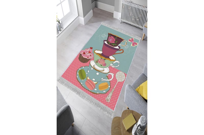 Matte (100 x 300) Homefesto - Bomull - Flerfarget/Fløyel - Tekstiler - Tepper & Matter - Orientalske tepper
