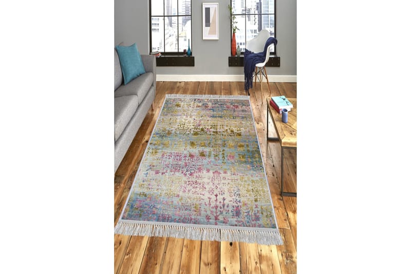 Matte (100 x 300) Homefesto - Bomull, Flerfarget/Fløyel