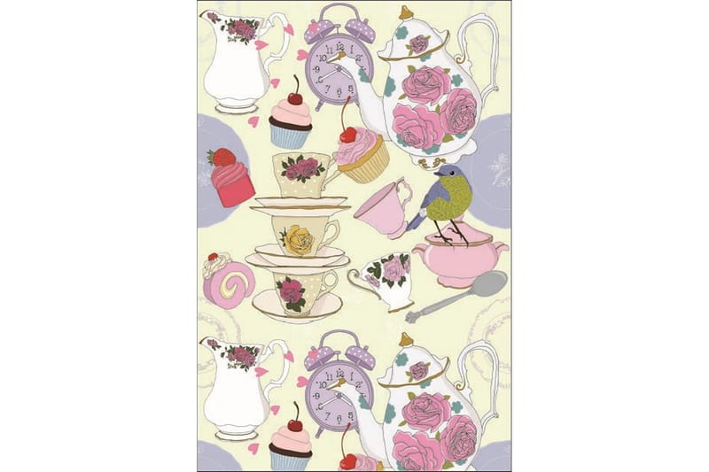 Matte (100 x 300) Homefesto - Bomull - Flerfarget/Fløyel - Tekstiler - Tepper & Matter - Orientalske tepper