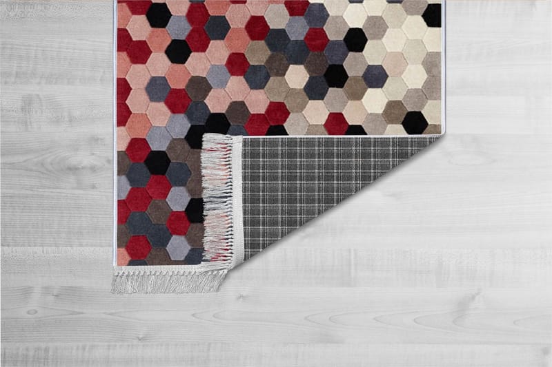 Matte (100 x 300) Homefesto - Bomull, Flerfarget/Fløyel