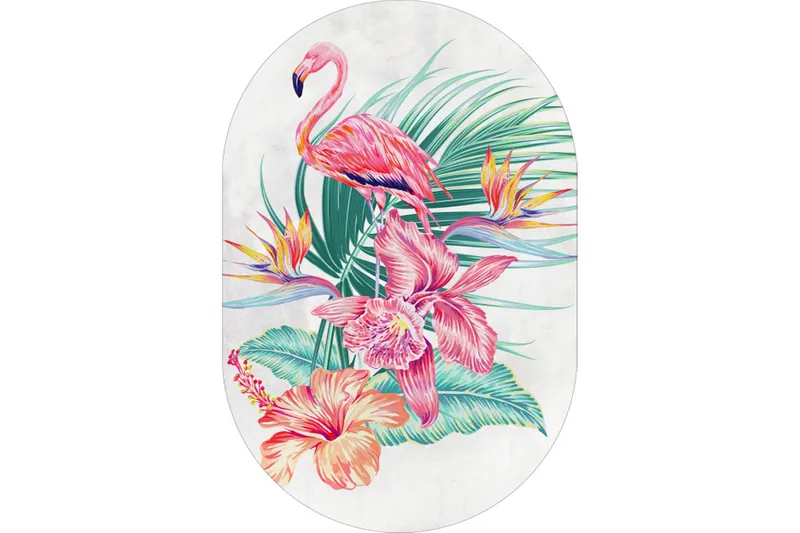 Matte (100 x 300) Homefesto - Bomull - Flerfarget/Fløyel - Tekstiler - Tepper & Matter - Orientalske tepper