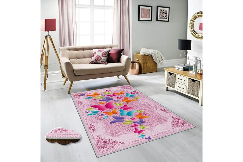 Matte (100x150) Homefesto 4 - Flerfarget - Tekstiler - Tepper & Matter - Orientalske tepper