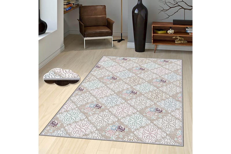 Matte (100x150) Homefesto 4 - Flerfarget - Tekstiler - Tepper & Matter - Orientalske tepper