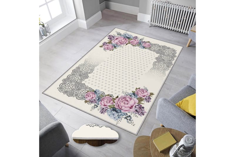 Matte (100x150) Homefesto 4 - Flerfarget - Tekstiler - Tepper & Matter - Orientalske tepper
