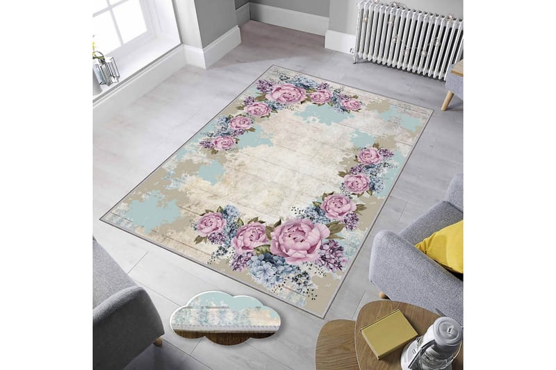 Matte (100x150) Homefesto 4 - Flerfarget - Tekstiler - Tepper & Matter - Orientalske tepper
