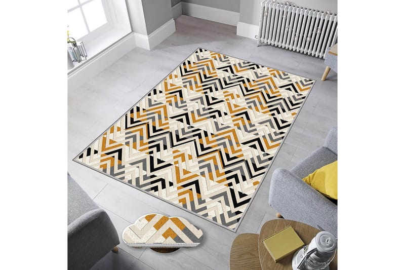Matte (100x150) Homefesto 5 - Flerfarget - Tekstiler - Tepper & Matter - Orientalske tepper
