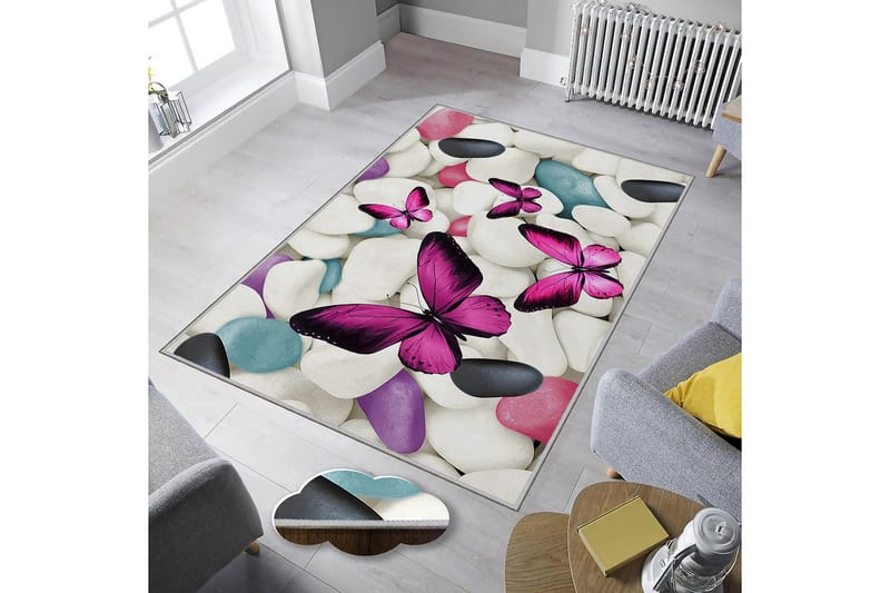 Matte (100x150) Homefesto 5 - Flerfarget - Tekstiler - Tepper & Matter - Orientalske tepper