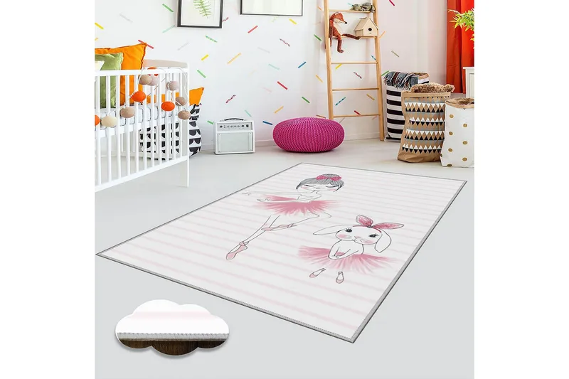 Matte (100x150) Homefesto 5 - Flerfarget - Tekstiler - Tepper & Matter - Orientalske tepper