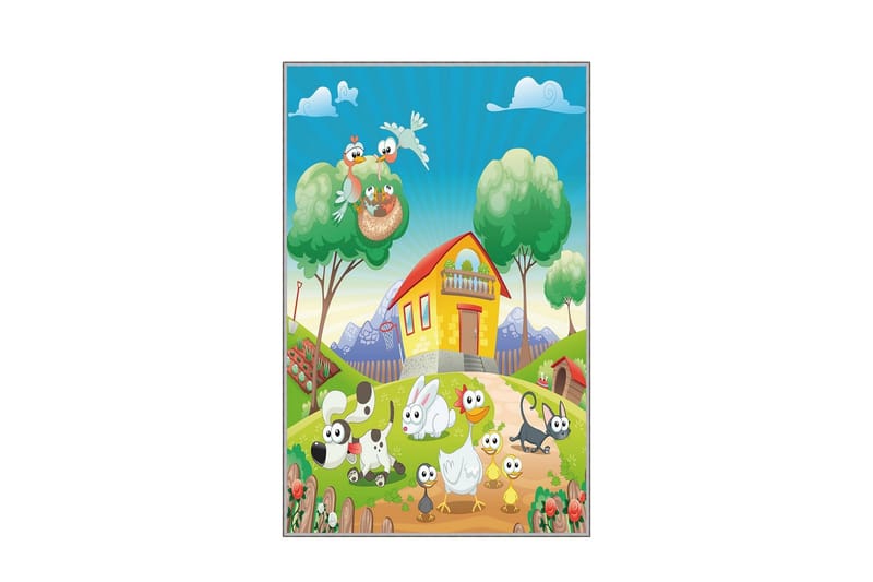 Matte (100x150) Homefesto 5 - Flerfarget - Tekstiler - Tepper & Matter - Orientalske tepper