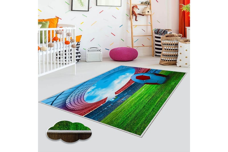 Matte (100x150) Homefesto 5 - Flerfarget - Tekstiler - Tepper & Matter - Orientalske tepper