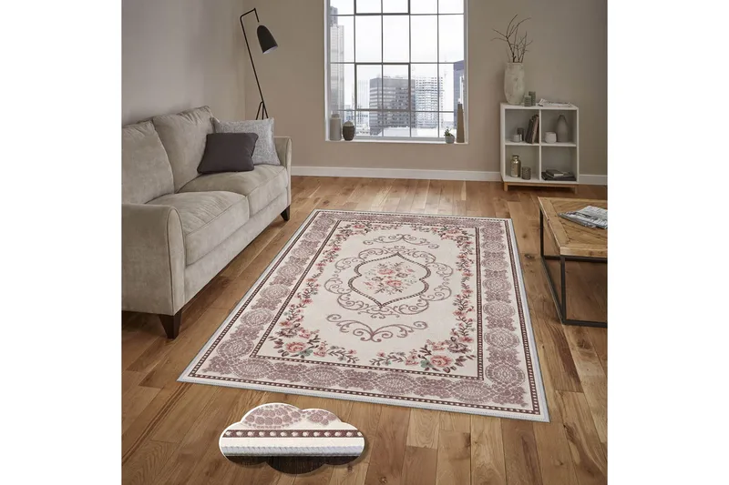 Matte (100x200) Homefesto 4, Flerfarget