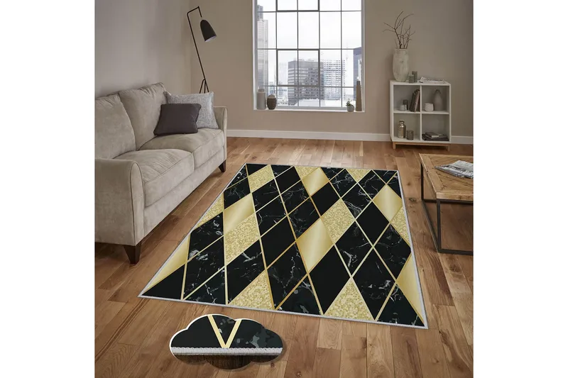 Matte (100x200) Homefesto 4, Flerfarget