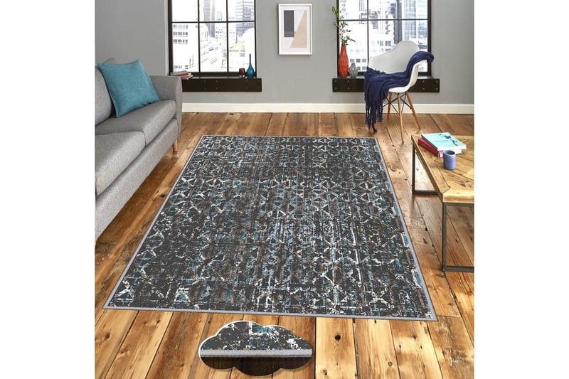 Matte (100x200) Homefesto 4, Flerfarget